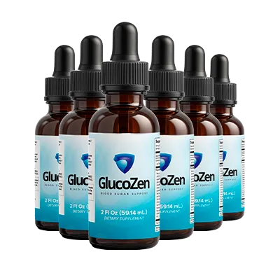 GlucoZen 6 bottles